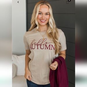 Hello Autumn Graphic Tee